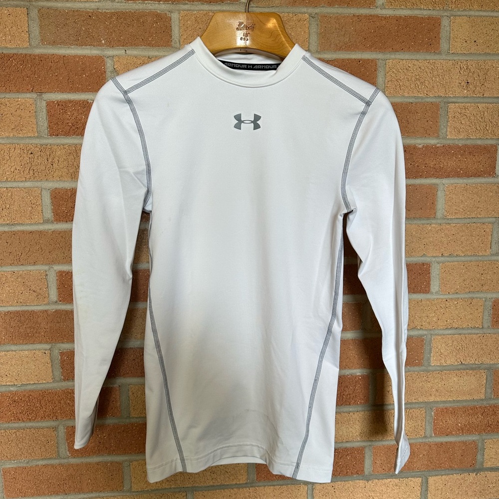 Under Armour Cold Gear Long Sleeve Shirt White